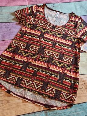 Small LuLaRoe Dog Classic T #0895